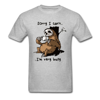 Very Busy Sloth T Shirt 